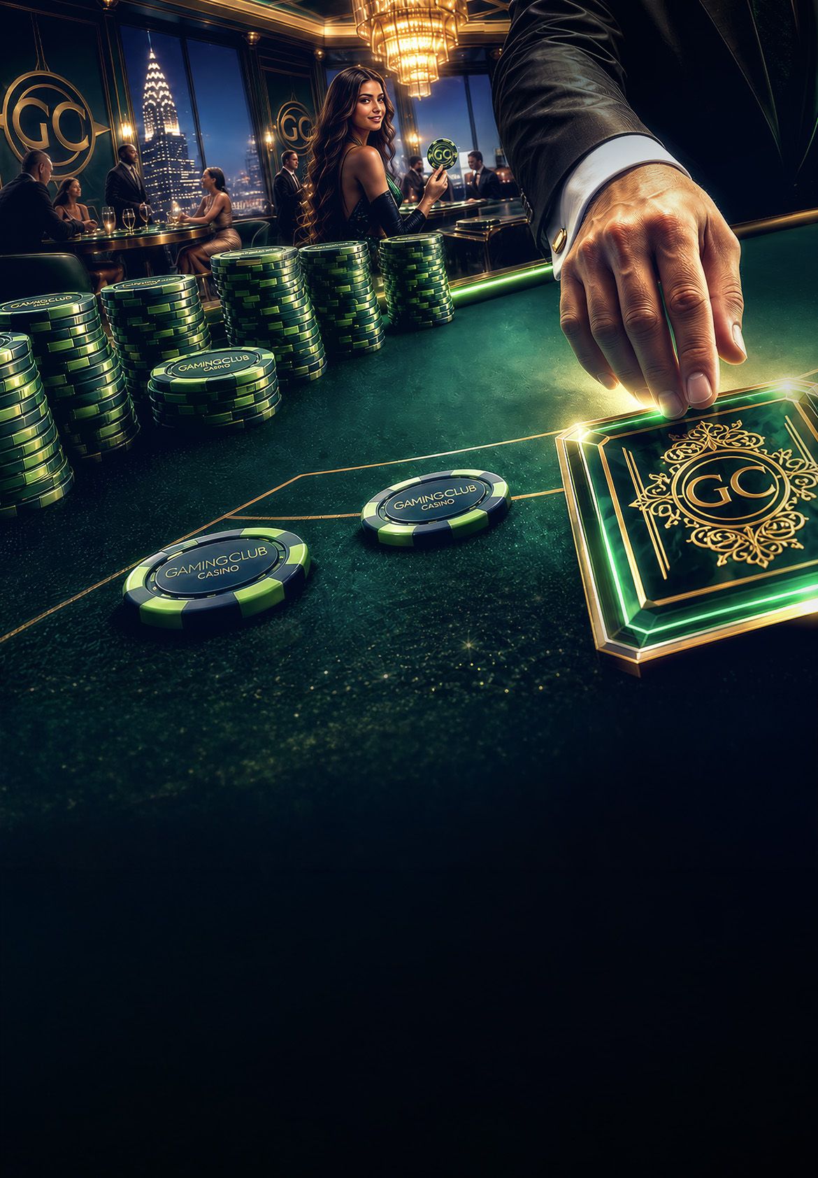 Gaming Club Casino welcome offer artwork